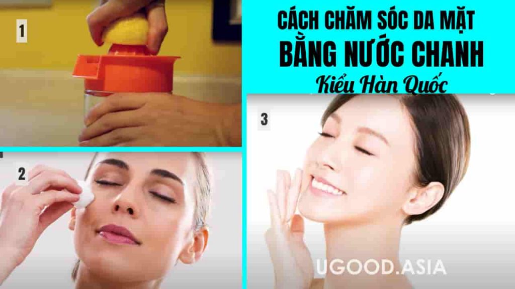 Dưỡng da kiểu Hàn Quốc bằng chanh giúp sáng da