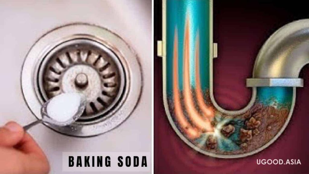 Pouring Baking Soda