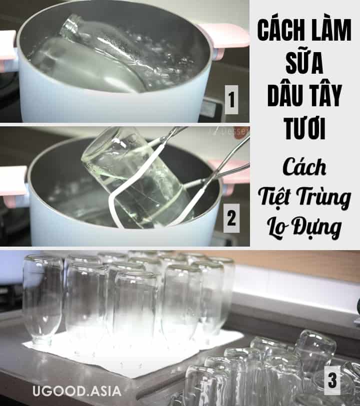 Cách Làm Sữa Dâu Tây Tươi- Thức Uống Mùa Hè Tốt Sức Khoẻ Và Rất Được Yêu Chuộng Ở Hàn Quốc