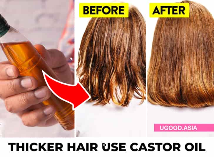 Castor oil used For Thicker Hair And Your Hair Regrow Faster