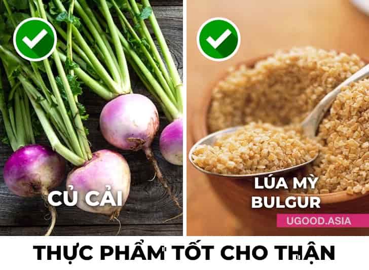 Củ cải lúa mỳ bulgur