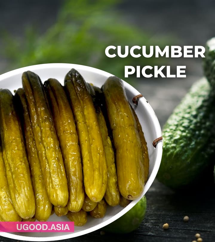 HOW TO MAKE FERMENTED CUCUMBER PICKLE Whole Fruit Shape Delicious Crunchy Beautiful Golden Color Can Keep Long Time